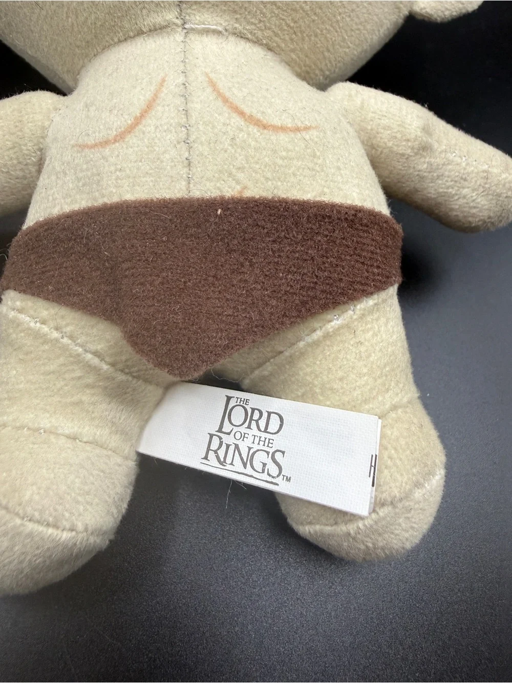 Toy Factory Lord of the Rings Gollum Plush Doll New With Tag 7”